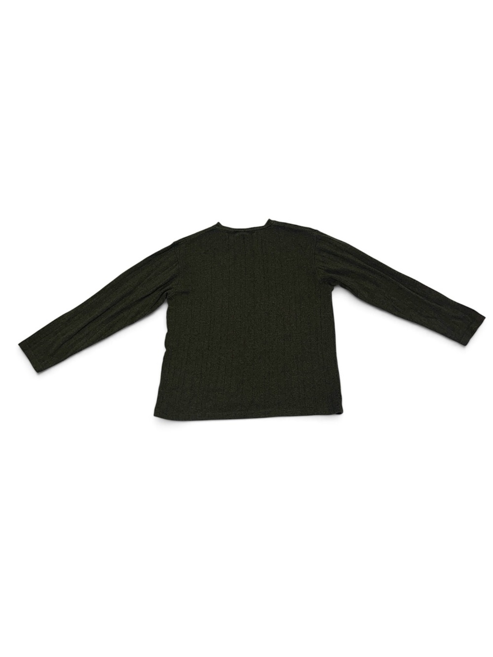 Croft & Barrow Khaki Long Sleeve Shirt Men’s Size Small 100% Cotton Classic - Picture 2 of 3